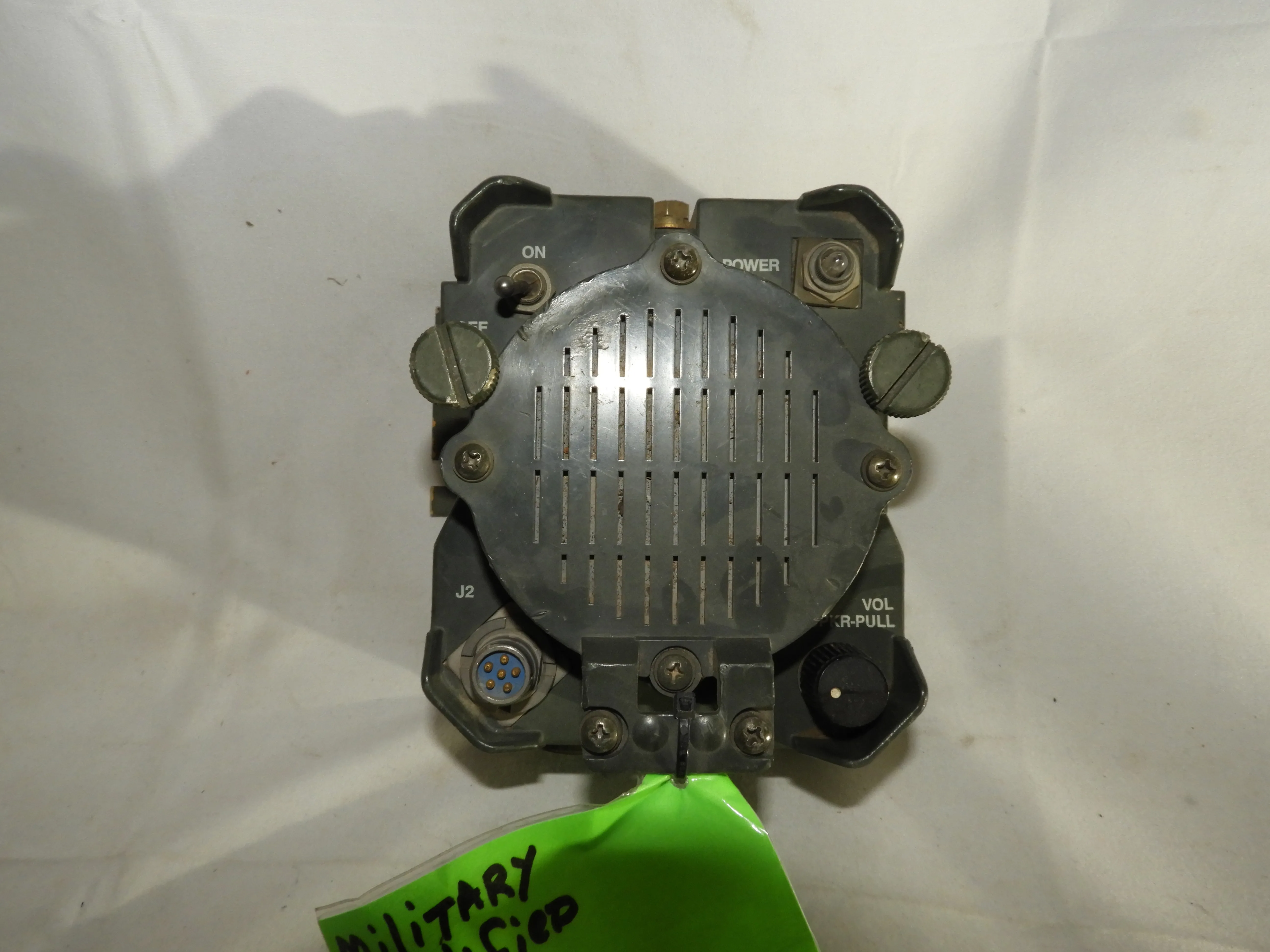 Vintage LS-671/VRC Military Loudspeaker-Control Unit for AN/VIC-1 System